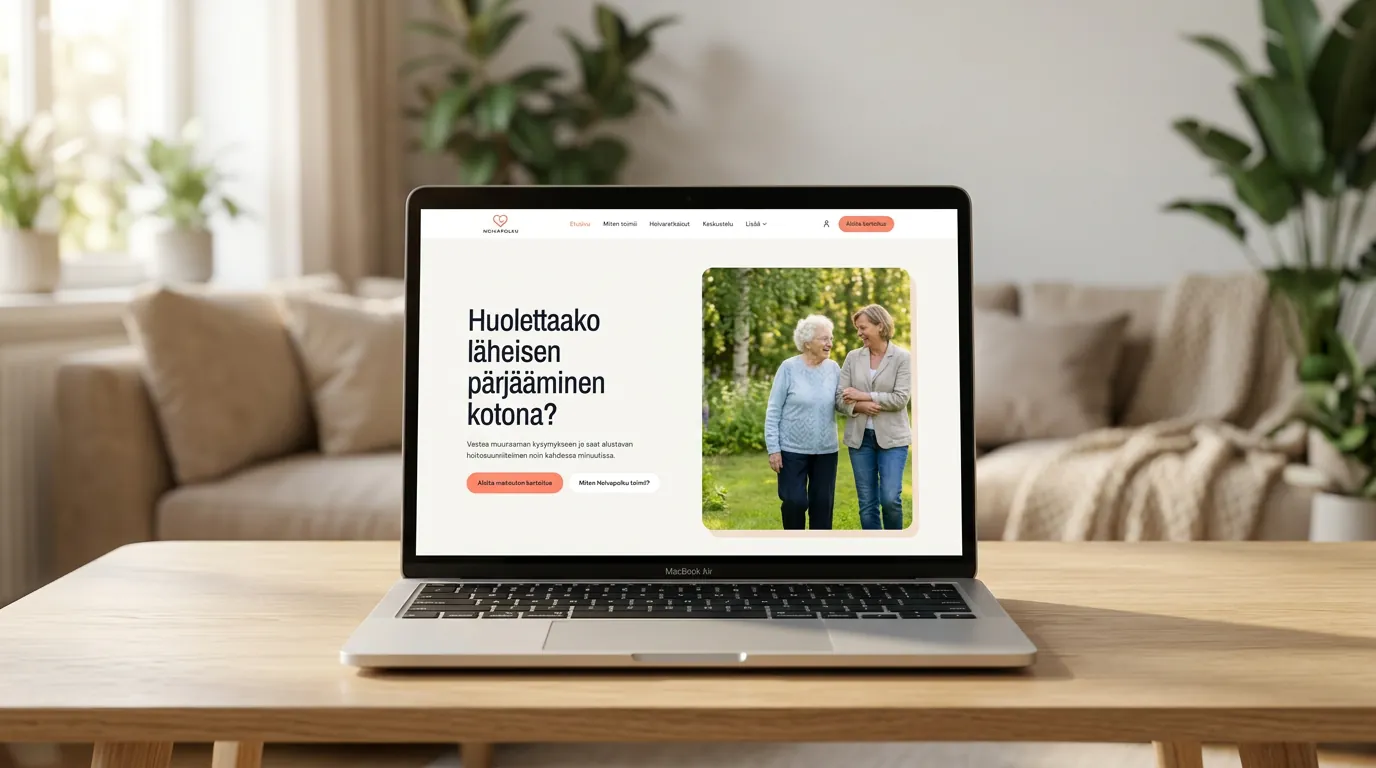 Hoivapolku – Makkee verkkosivuprojekti Koko Suomi