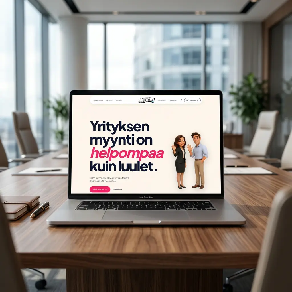 MyyYritys.fi – Makkee verkkosivuprojekti Koko Suomi