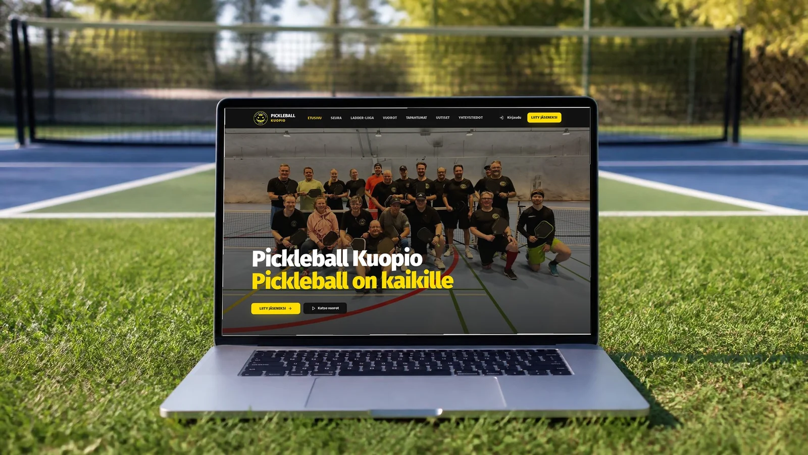Pickleball Kuopio – Makkee verkkosivuprojekti Kuopio